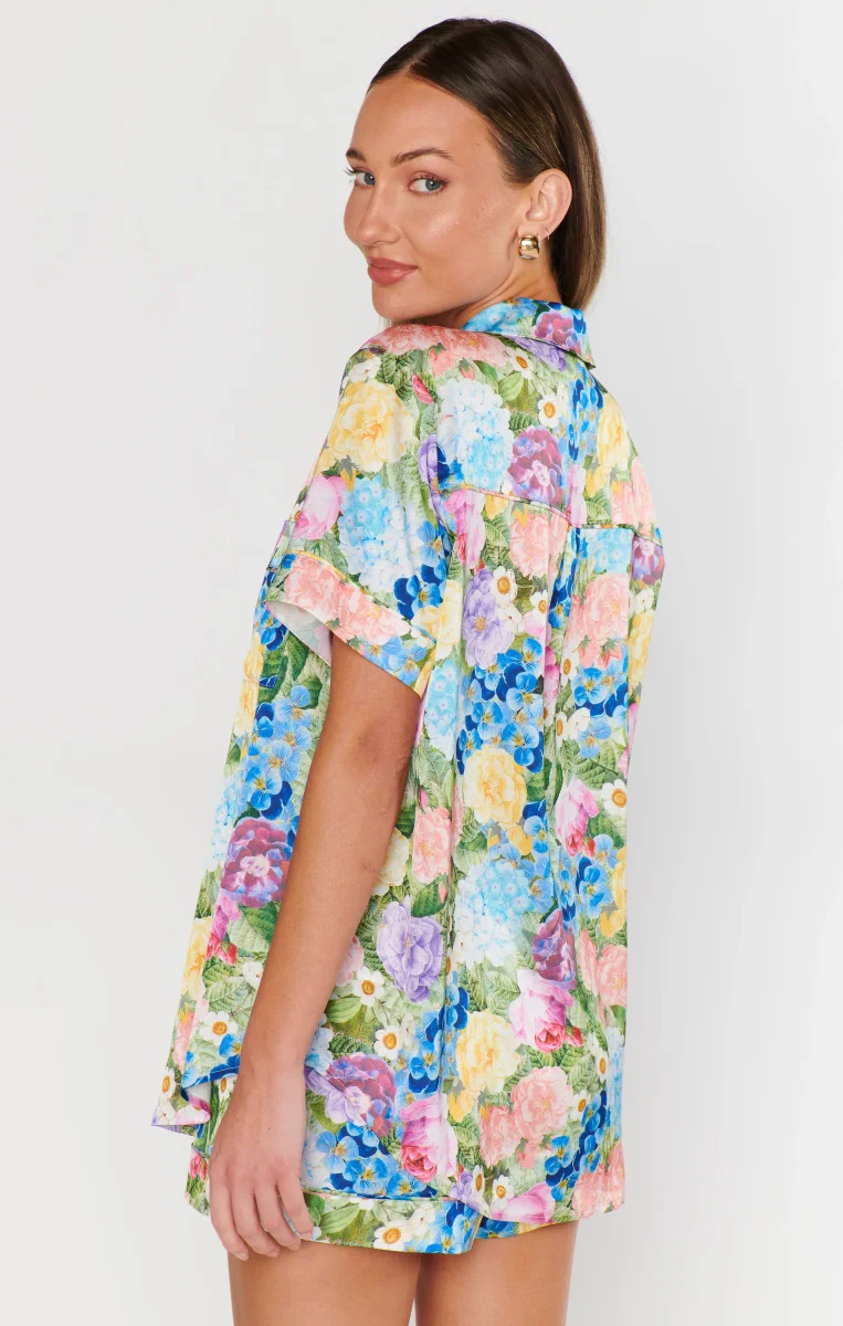 Slumber PJ Set ~ Flower Shop Silky - Image 6