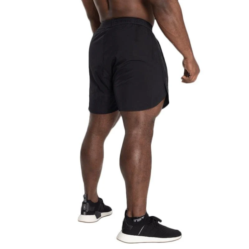 Better Bodies Essex Stripe Shorts - Black/Grey - Image 4