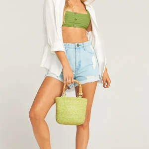Daytona Button Top