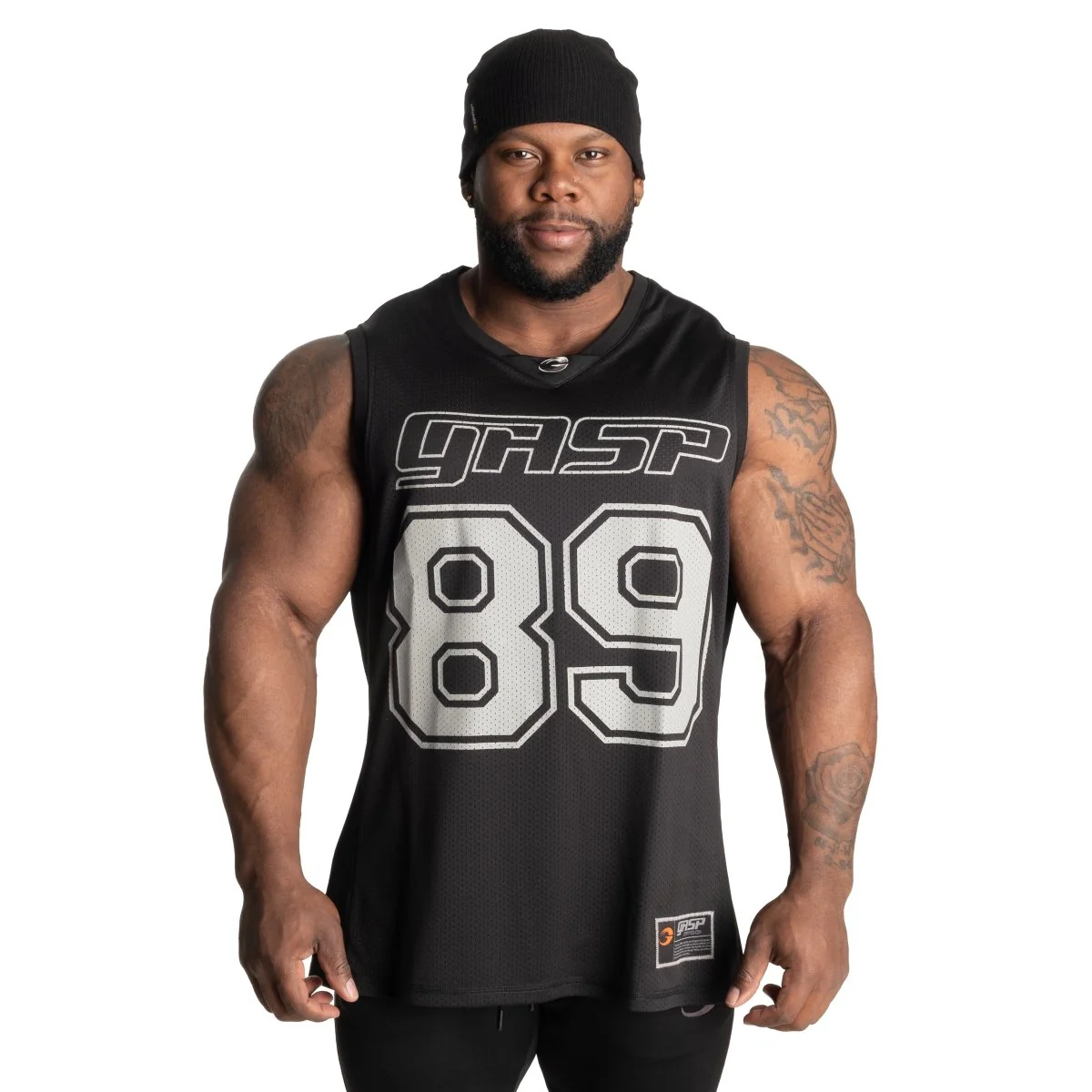 GASP OG Mesh Tank - Black