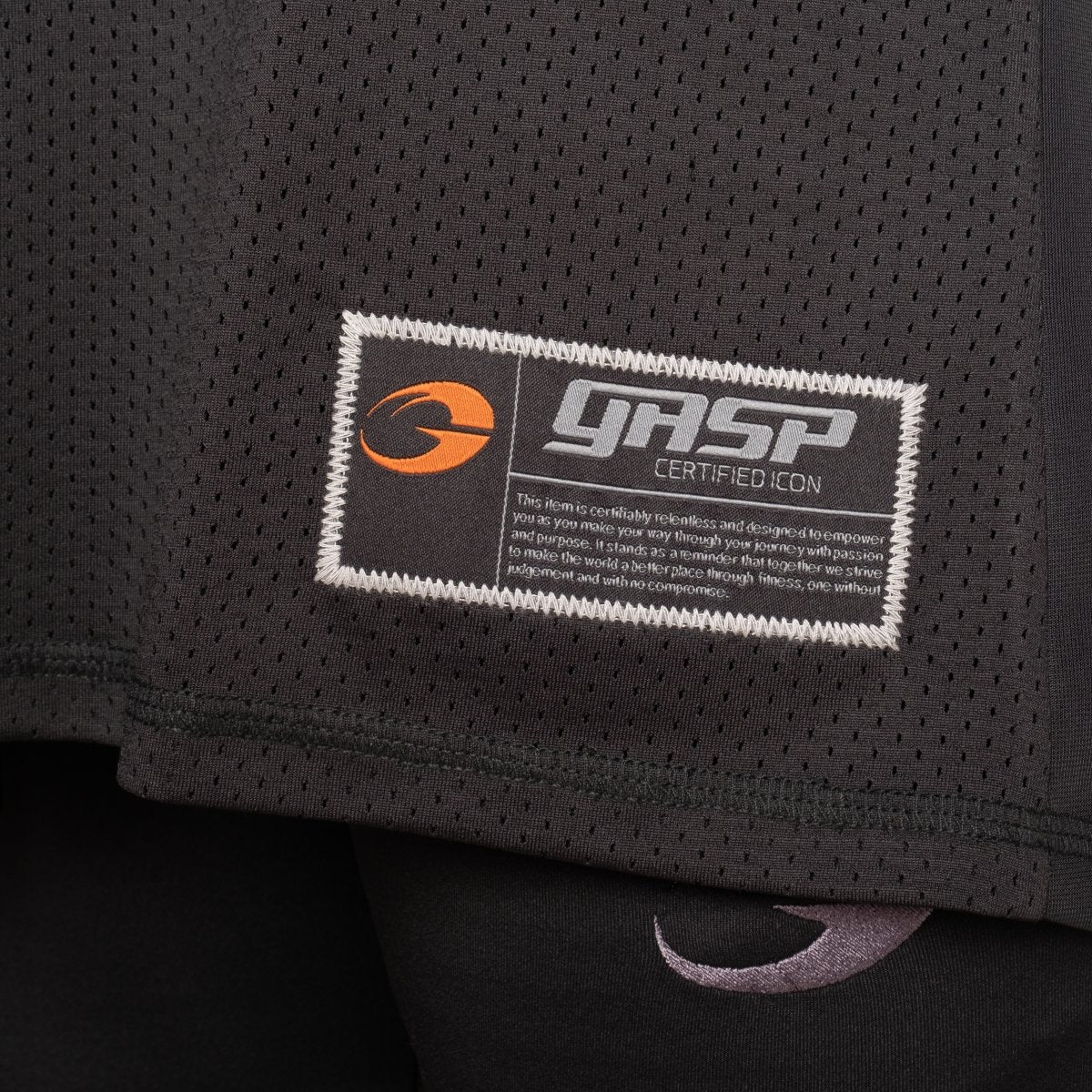GASP OG Mesh Tank - Black - Image 7