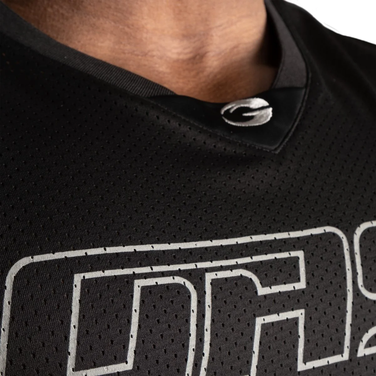 GASP OG Mesh Tank - Black - Image 5