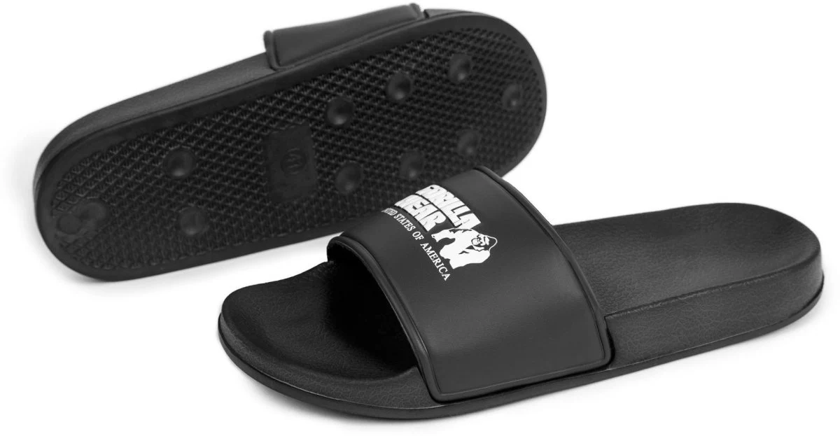 Gorilla Wear Pasco Slides - Black - Image 3