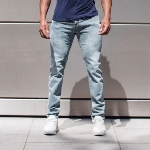 Olympvs Wafer Tech Jeans - Sky Blue